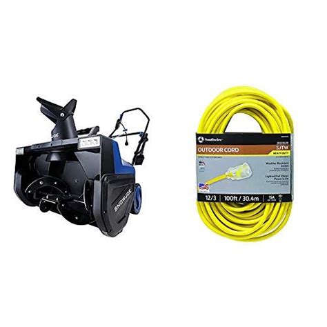 Snow Joe Sj627e 22 Inch 15 Amp Electric Snow Thrower Wdual Led Lights