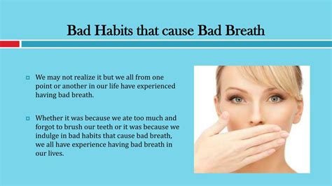 Ppt Important Tips On How To Prevent Having Bad Breath Powerpoint
