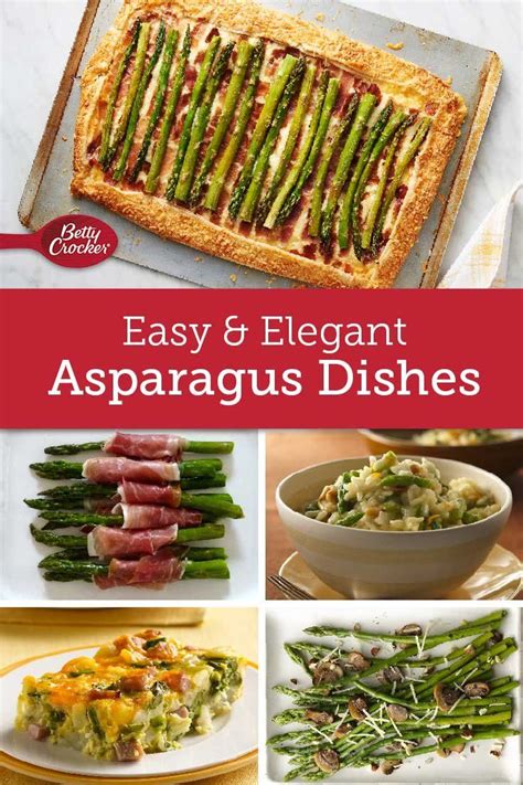 They're so easy, hearty and packed with flavor! Easy & Elegant Asparagus Dishes | Asparagus dishes, Vegetable side dishes, Food recipes
