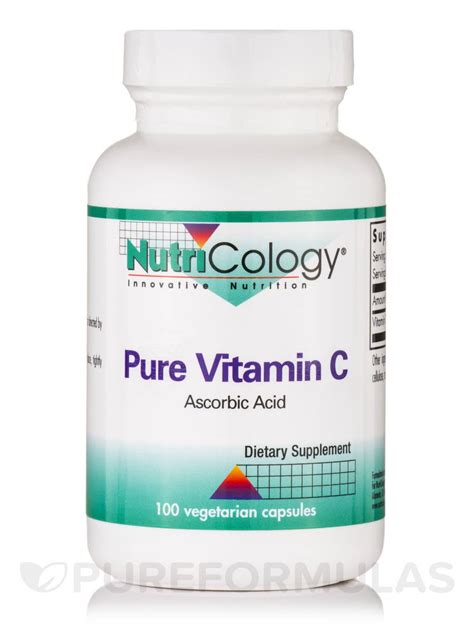 Часто можно встретить добавки с витамином с. Pure Vitamin C (Ascorbic Acid) - 100 Vegetarian Capsules