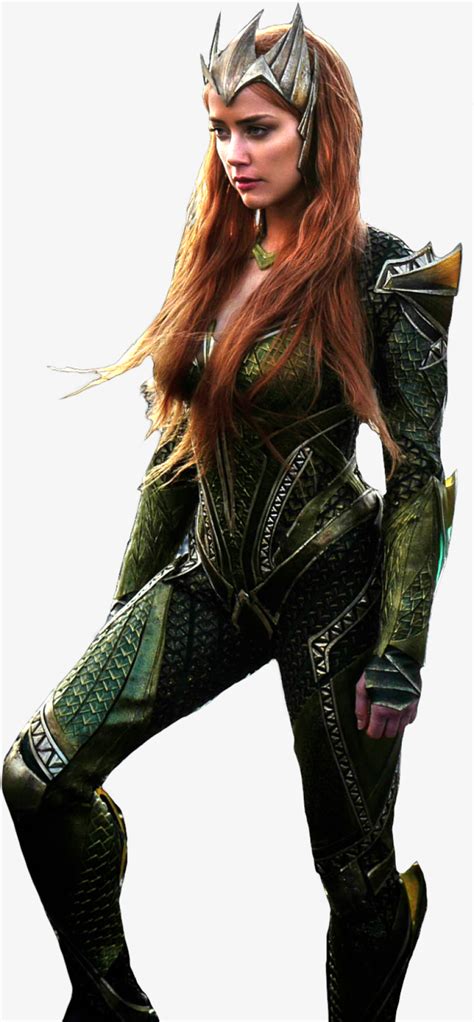 Amber Heard Transparent Background Png Mera Justice League Costume