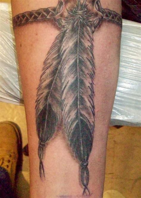 75 Amazing Feather Tattoo Design Mens Craze Indian Feather Tattoos Feather Tattoos Native