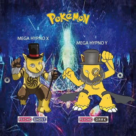 Pokemon (8 Generation) Mega Hypno X & Mega Hypno Y - Pokémon Photo