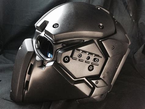 Sas Trial Futuristic Star Wars Style Bulletproof Helmet Daily Mail Online