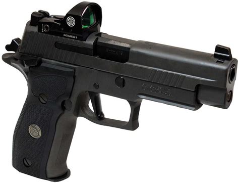 Sig Sauer P226 Legion Sao Pistol Wromeo1 Sight 9mm 44 In Checkered