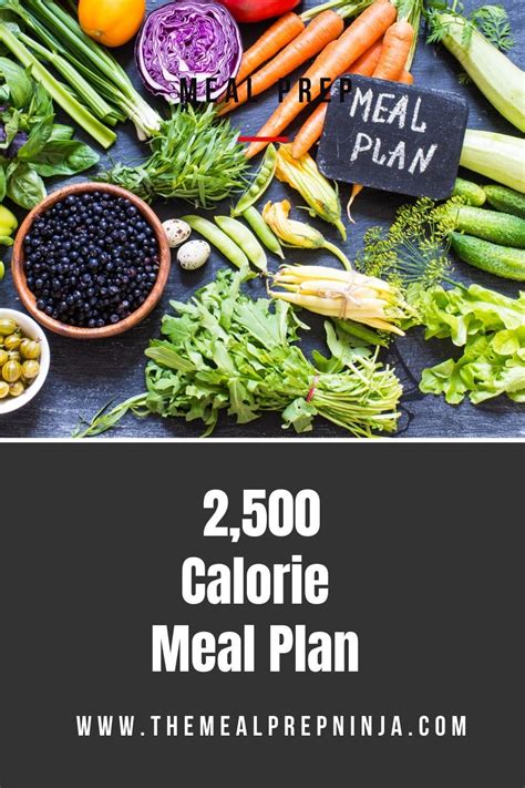 A 2500 Calorie Meal Plan That Works 2500 Calorie Meal Plan Calorie Meal Plan 500 Calorie