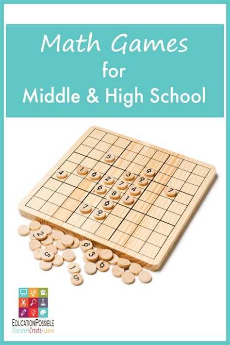 Math Games For Middle School And High School