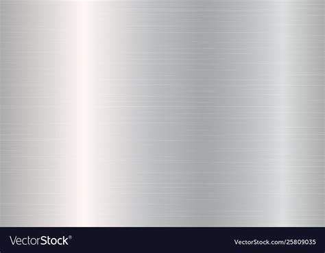 Stainless Steel Plate Royalty Free Vector Image