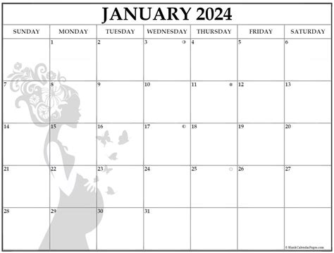 Cute Printable January 2023 Calendar Printable World Holiday