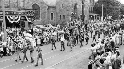 Catonsville Maryland 4th Of July Parade 1951 Historic Baltimore