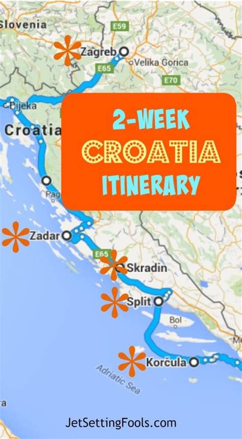 Croatia Itinerary A Complete Guide To 2 Weeks In Croatia Croatia