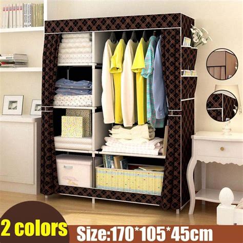 The protective coating applied to the metal of the closet shoe storage is meant to prevent rust. Multifunction Folding Clothes Storage Cabinet Dustproof ...