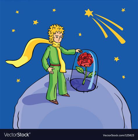 Little Prince Royalty Free Vector Image Vectorstock