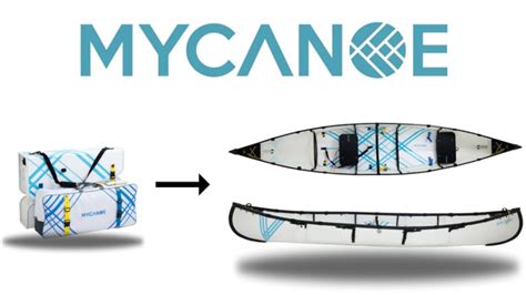 Mycanoe Duo Origami Folding Portable Packable Canoe Foldable