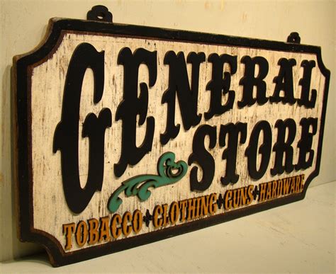 General Store Rustic Sign Vintage Sign Ranch Sign Country