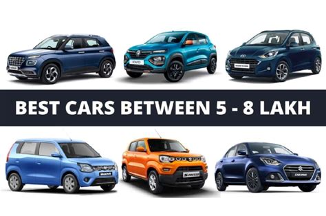 Best Cars Under Rs 8 Lakhs In India Budget Is Low Get Any Of These 20