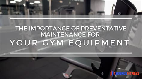 The Importance Of Preventative Maintenance For Your Gym Equipment