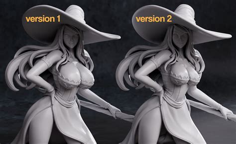 Sorceress Dragons Crown 3d Model 3d Printable Cgtrader