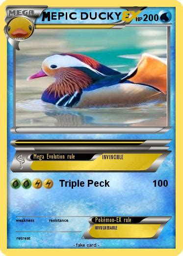 Pokémon Epic Ducky 1 1 Triple Peck My Pokemon Card
