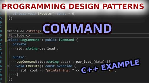 The Command Pattern Programming Design Patterns Ep 14 C Coding