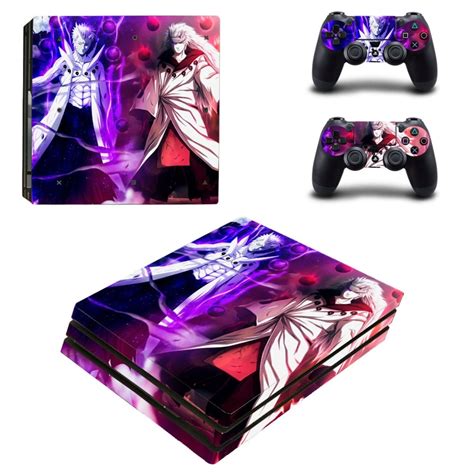 Anime Naruto Ps4 Pro Skin Sticker For Sony Playstation 4 Console And 2