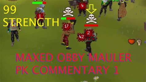 Osrs Pking On A 99 Str Maxed Obby Mauler With Commentary Runescape
