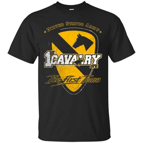 1st Cavalry Division Shirts The First Team Teesmiley