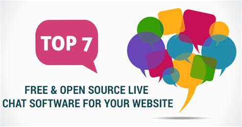 Top Free And Open Source Live Chat Software For Your Website