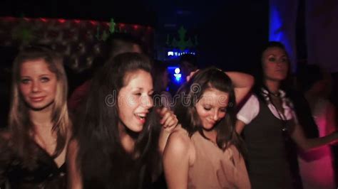 very drunk girl dancing in a club at the party stock video video of applause alcohol 60227121