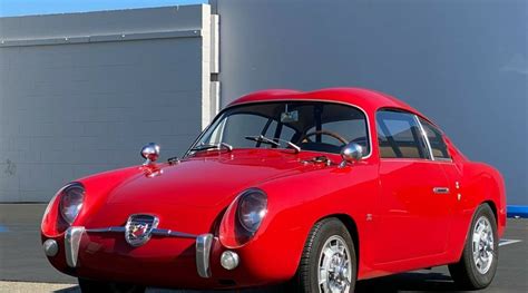 1959 Fiat 750 Abarth Zagato Double Bubble Classic Italian Cars For Sale