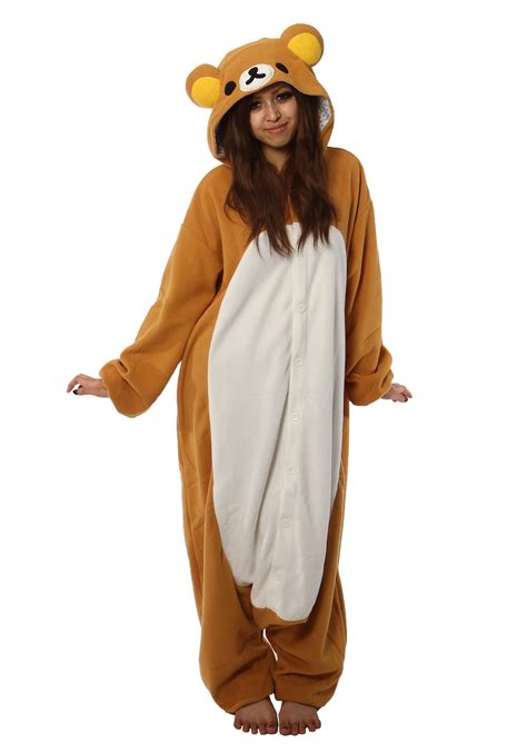 Adult Rilakkuma Kigurumi Pajama Costume