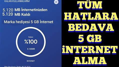 Farkli Kampanya Gb Bedava Nternet Kazanmak Turkcell Bedava