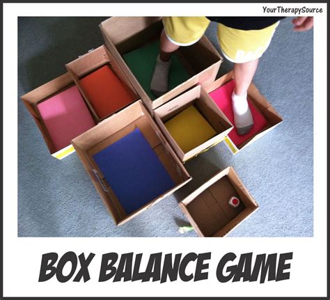 Different Sizes And Depths Of Boxes Will Facilitate Balance Box