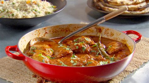 Indian-Spiced Chicken Recipe & Video | Martha Stewart