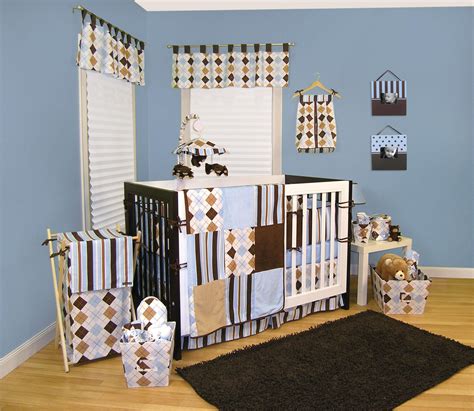 Prep School Blue Crib Bedding Set Bedding | Baby bedding sets, Blue crib, Blue crib bedding