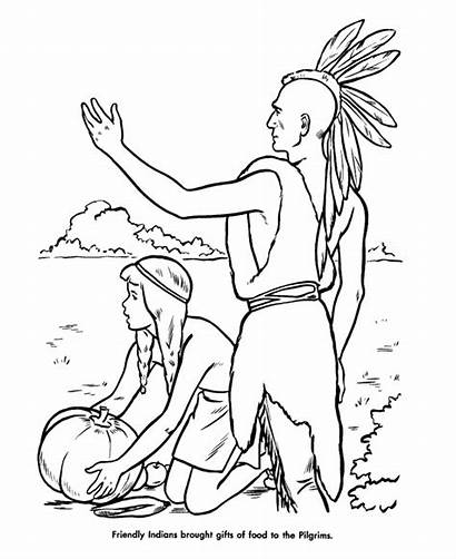 Coloring Native Pages American Pumpkin