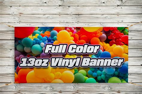 13oz Full Color Banner Pryntsy Wholesale Printing