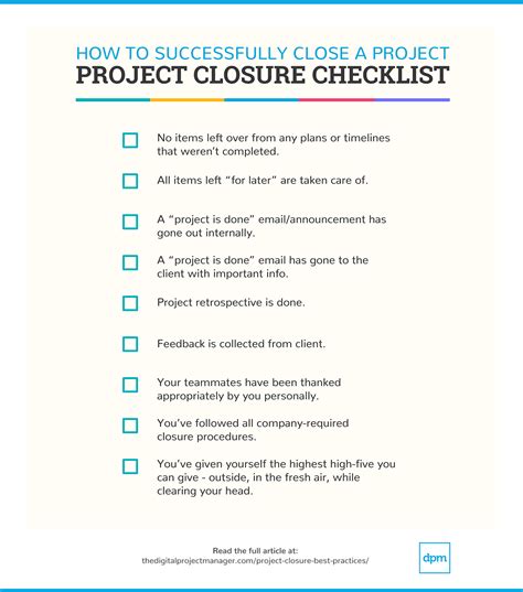The Most Complete Project Closure Process Youll Ever Need The