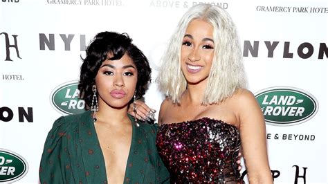 Cardi B Gushes Over The Similarity Between Her Daughter And Her Sister Hennessy Photos