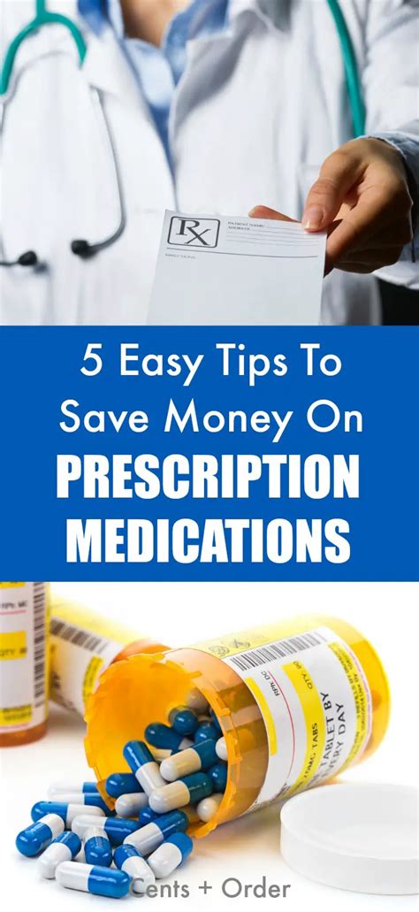 5 Easy Tips To Save Money On Prescription Medications