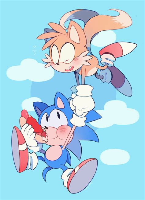 A New Cute Commission ‘v Sonic The Hedgehog Sonic Sonic Art