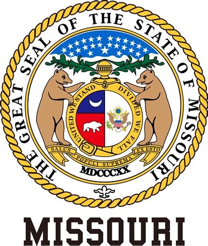 Missouri State Seal Vector Illustration Annthegran