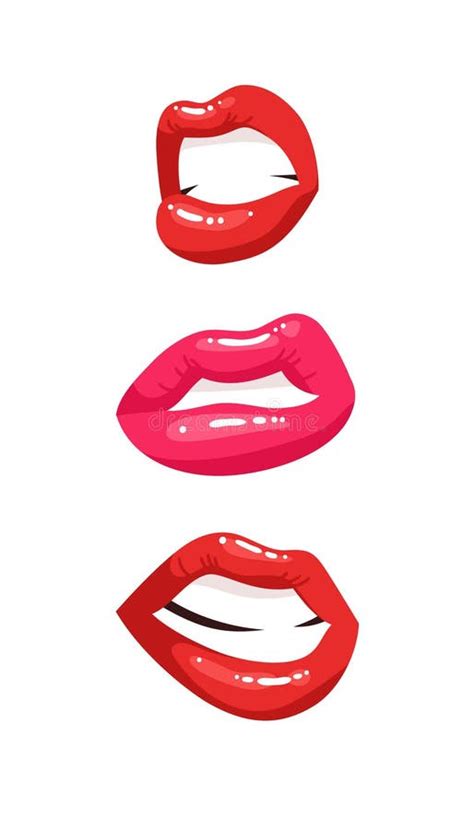 sexy female lips set stock illustrations 2 110 sexy female lips set stock illustrations