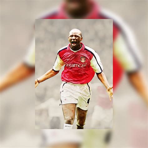 Patrick Vieira Poster Arsenal Posters Arsenal Prints Vieira Etsy