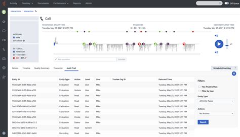 View An Interactions Audit Trail Genesys Cloud Resource Center