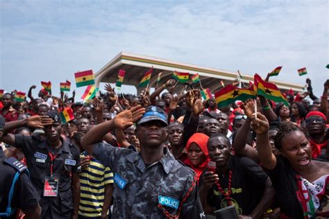 Citizens Of Ghana Pay Their Respects The White House