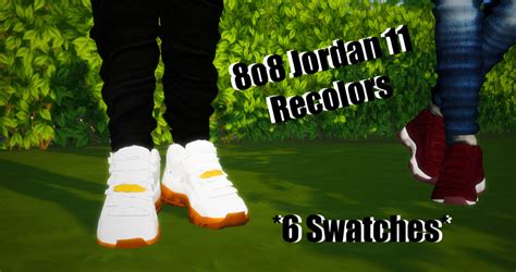 Sims 4 Cc Custom Content Male Shoes Jordan 11s