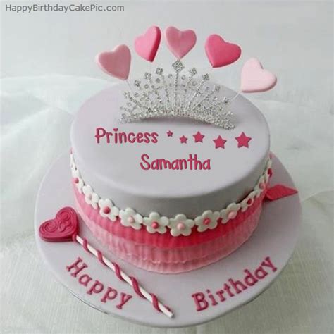 ️ Princess Birthday Cake For Samantha
