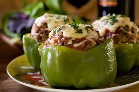 Healthy Stuffed Peppers Recipe Old World Garden Farms