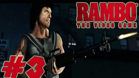 Rambo The Video Game Walkthrough Part 3 Gameplay Hd Youtube